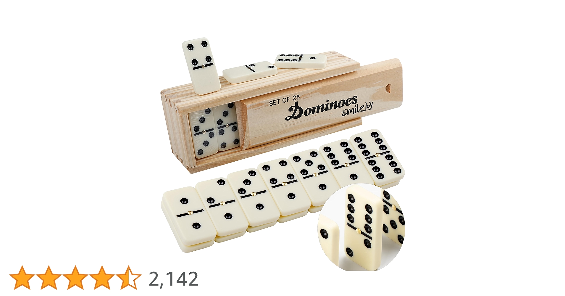 Amazon.co.jp: Smilejoy ドミノセット 大人用 クラシックボードゲーム Amazon.co.jp: Smilejoy ドミノセット 大人用 クラシックボードゲーム